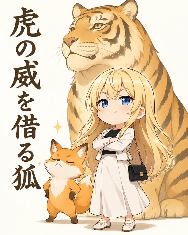 ことわざ辞典 虎の威を借る狐