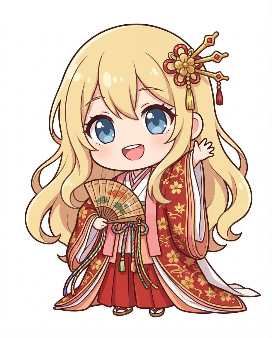 ひな祭り!ちびキャラ!