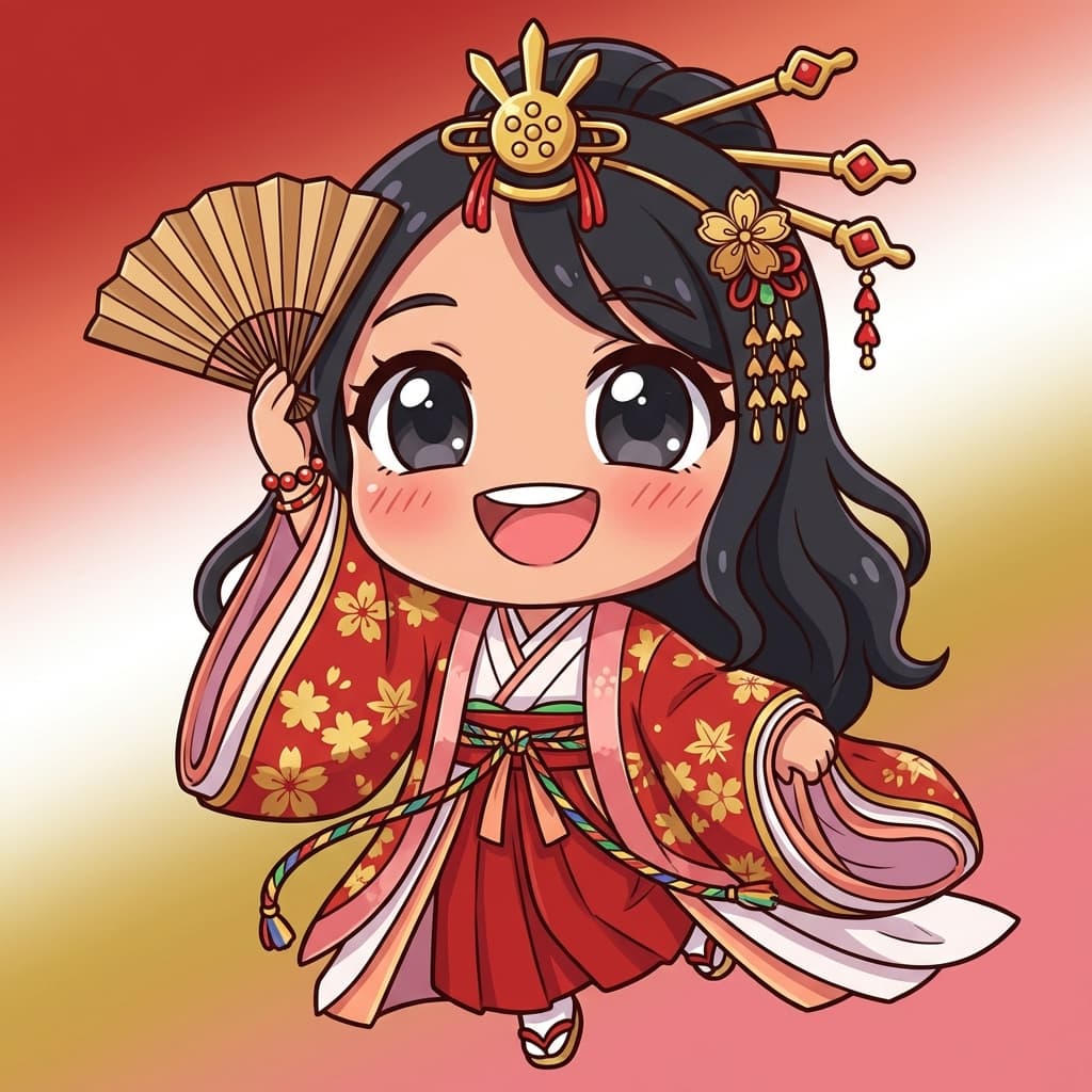 陽気なお雛様✨