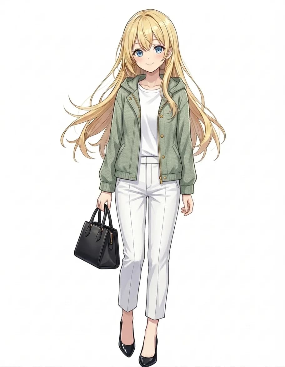 ミントグリーンの春コーデ!