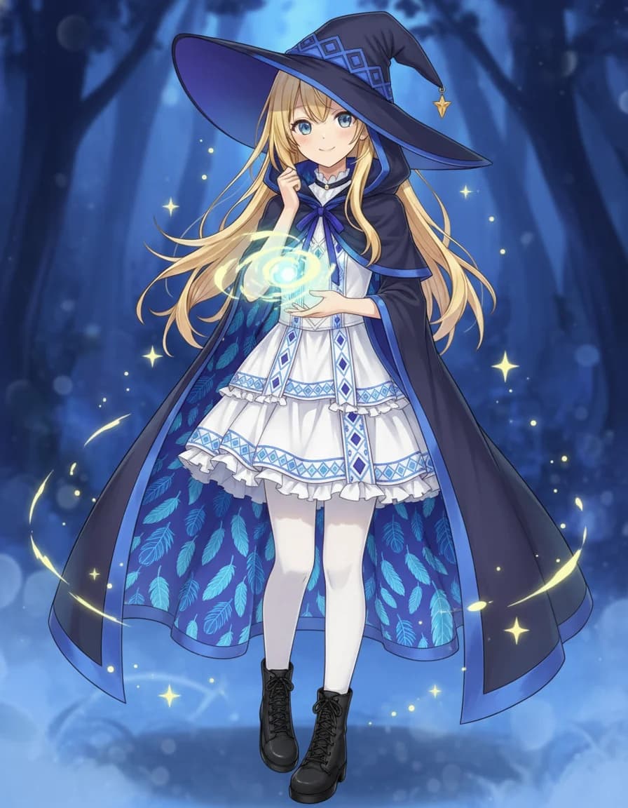 青の魔法使い!