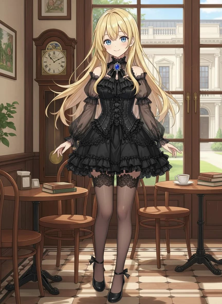 ゴシックドレス👗𓈒𓂂𓏸