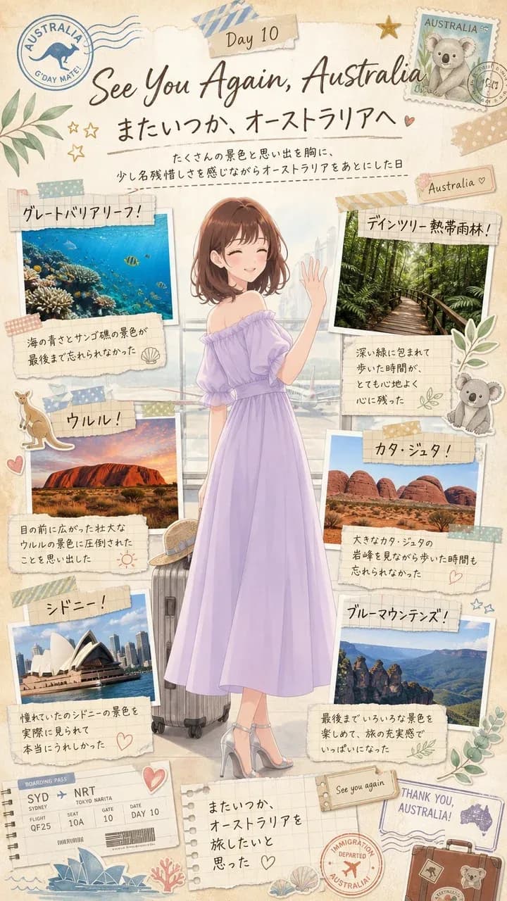 またいつか、オーストラリアへ
